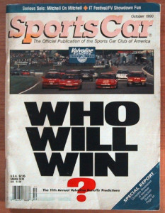 SPORTS CAR 1990 OCT - VALVOLINE RUNNOFFS PREDICTED